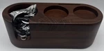 Mojae Espresso Tamping Station,wooden Coffee Tamper HOLDER,3 Holes,beech 51-54MM. Fixed Price $50.00.
