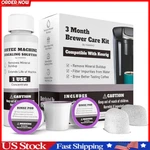 Keurig 3-MONTH Brewer Maintenance Kit Includes Descaling Solution, Water Filt.... Fixed Price $19.99.