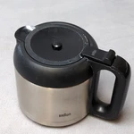 Braun Original Stainless Thermos Coffee Carafe W Lip Cups Type 3107/3109. Fixed Price $22.89.