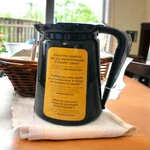 Keurig Carafe Thermal 2.0 New In Plastic Wrap Black Chrome Silver Handle. Fixed Price $11.23.