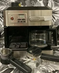 Delonghi BC0330T Combination Drip Coffee & Espresso Machine - Black. Fixed Price $98.09.