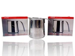 (2-PACK) Krups Model 84 Stainless Steel 12 Oz Italian Style Frothing Pitcher New. Fixed Price $34.89.