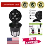 Durable Stainless Steel Reusable Coffee Filter Pod For Keurig Brewer - #4 Size. Fixed Price $17.99.