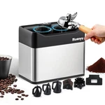 Huanyu Portafilter Cleaner Electric, 3L Dual Brush Heads, Scrapers For 58MM. Fixed Price $399.00.