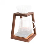 Watchget Pour Over Coffee Station Dripper Stand Wooden Po.... Fixed Price $71.99.