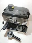Delonghi BC0330T Combination Drip Coffee And Espresso Machine - Black. Fixed Price $129.00.