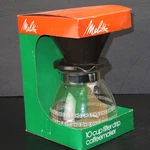 Vtg Melitta Pour Over Drip Cone Coffeemaker Cup SCM-10/6 In Box Never Used. Fixed Price $31.12.