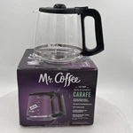 Mr. Coffee 12-CUP Replacement BVMC-RC12 Glass Decanter Black Handle Oem Tapered. Fixed Price $16.95.