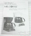 Mr. Coffee English Spanish User Manual Instruction Book 4 Cup Dr Series Sunbeam. Fixed Price $13.49.