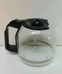 Mainstays CM1449-UL Replacement Carafe Glass Coffee Pot Black 12 Cup With Lid. Fixed Price $11.00.