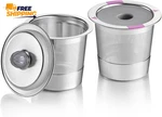 2 Stainless Steel Reusable For Keurig Coffee Makers - Refillable. Fixed Price $15.24.