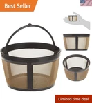 Surgical Steel Coffee Filter - Reusable, Fits Most Mr. Machines. Fixed Price $18.04.