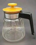 Vtg Norelco 12 Cup Dial Brew Coffee Maker Replacement Carafe & Lid 8.75" Vguc. Fixed Price $19.75.