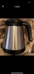 Keurig Stainless Steelsilver 4 CUP/32OZTHERMAL Coffeecaraffe With LID#1703X. Fixed Price $10.00.