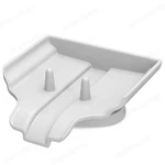 White Soap Saver Waterfall Dish Drain, Holder By Everyday Home. Fixed Price $10.57.