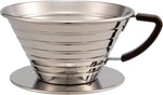Kalita Stainless Steel Coffee Dripper Waveseries For 2 4 People 185S. Fixed Price $105.00.