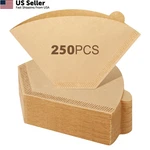 Zyfotzun 250 Count Coffee Filters 2-4 Cup, Premiun Unbleached #2, Brown. Fixed Price $13.41.