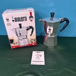 Bialetti Moka Express 6-CUP Stovetop Coffee Espresso Maker 275-06 -made In Italy. Fixed Price $35.75.