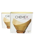 Chemex Bonded Filter - Natural Square 100 Count Pack Of 2 Exclusive. Fixed Price $35.00.