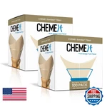 Chemex Bonded Filter - Natural Square 100 Count Pack Of 2 Exclusive. Fixed Price $57.22.