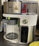 Braun Multiserve Coffee Machine 7 Programmable Brew Sizes *read*. Fixed Price $87.00.