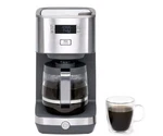 Ge 12-CUP Drip Coffee Maker Glass Carafe Programmable Stainless Steel Silver New. Fixed Price $69.95.