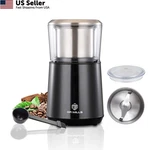 Dr Mills DM-7451 Electric Coffee Grinder, Bean 4.3*4.3*7.4 Inch, Balck. Fixed Price $44.00.