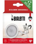 Bialetti 3 Gaskets (rubber Rings) 1 Filter Plate Replacement For Moka + 4 Cups. Fixed Price $12.99.