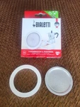 Bialetti 3 Cup Moka Pot Gasket Seal Filter Plate Dama Break Stove Top Espresso. Fixed Price $8.29.