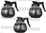 3-GLASS Coffee Pots Bunn 64 Oz Commercial 42400.0103. Fixed Price $74.00.