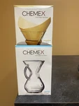 Chemex Classic 6-CUP Pour Over Glass Filter-drip Coffeemaker Filters Bundle. Fixed Price $40.00.