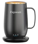 Kepwam Heated Coffee Mug T2-PLUS, 20OZ Leading Large Capacity Self Heating Co.... Fixed Price $145.39.