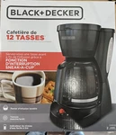 Black+decker 12-CUP Switch Coffee Maker, Duralife Glass Carafe, CM0940BD. Fixed Price $29.99.