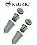 (2) Goldtone My K-cup Reusable Filters And Housing For Keurig Coffee Cups. Fixed Price $9.49.