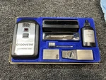 Vtg England Made Bib Vinyl Disc Care (cleaning) Kit W/ Zerostat Type Anti-static. Fixed Price $39.00.