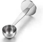 Two-in-one Stainless Steel Coffee Scoop Tamping Dual-purpose Spoon Powder. Fixed Price $16.99.