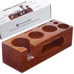 Teyearlife 51-54MM Espresso Tamping Station 7-IN-1 Rosewood Organizer For. Fixed Price $59.47.