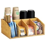 Coffee Station Organizer Bar For Countertop Farmhouse. Fixed Price $37.87.