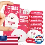 Moonies Impossibly Compact Travel Makeup Remover Wipes - 99 Water And Aloe. Fixed Price $16.42.