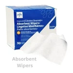Medline Absorbent Wipers, Disposable Heavy Duty Dry Wipes, 12" X 13" (90 Count). Fixed Price $102.99.