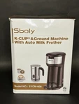 Sboly Coffee Maker Fast Brewer K-cup Pod Ground Self Clean Single Serve. Fixed Price $42.75.