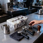 Coffee Pad Natural Marble Holder Espresso Machine Handle Organis.... Fixed Price $125.00.