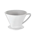 Cilio C104943 Porcelain Coffee Filter/holder Pour-over, 4/MEDIUM, White. Fixed Price $41.99.