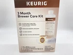 Keurig 3-MONTH Brewer Maintenance Kit Includes Descaling Solution, Water Filters. Fixed Price $20.80.