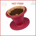 Kuissential Slickdrip Pour Over Coffee Dripper-collapsible, Reusable Silicone. Fixed Price $12.28.