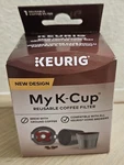 Keurig New Design My K-cup Reusable Coffee Filter. Fixed Price $9.99.