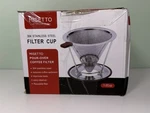 Pour Over Coffee Dripper, Misetto Stainless Steel Filter,easy Clean Paperless. Fixed Price $19.00.