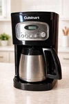 Cuisinart 12-CUP Programmable Thermal Coffee Maker Stainless Carafe Black Tested. Fixed Price $47.52.