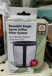 Medelco RK-101 Stainless Steel 1-CUP Universal Reusable Coffee Filter. Fixed Price $5.79.