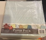 Pile Of Leaves Supervalu 60 Sheets Paper Pack 10 Patterns 12 X. Fixed Price $10.00.